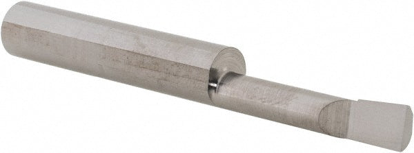 Scientific Cutting Tools B2301000 Boring Bar: 0.2300" Min Bore, 1" Max Depth, Right Hand, 5/16" Shank Dia, Submicron Solid Carbide