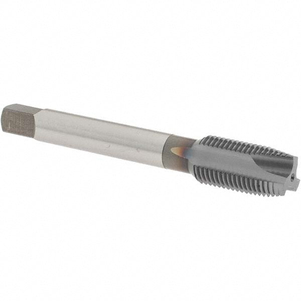 OSG 2832608 Spiral Point Tap: 1/2-20 UNF, 3 Flutes, Plug Chamfer, 3B Class of Fit, HSS-E Vanadium, TiCN Coated