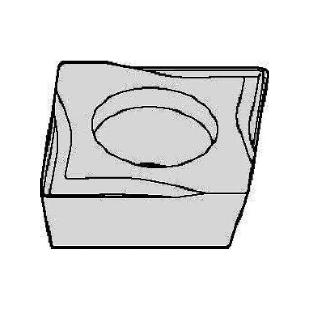 Widia 2830724 Boring Insert: CDCG120605None CG5, Carbide (Pack of 10)