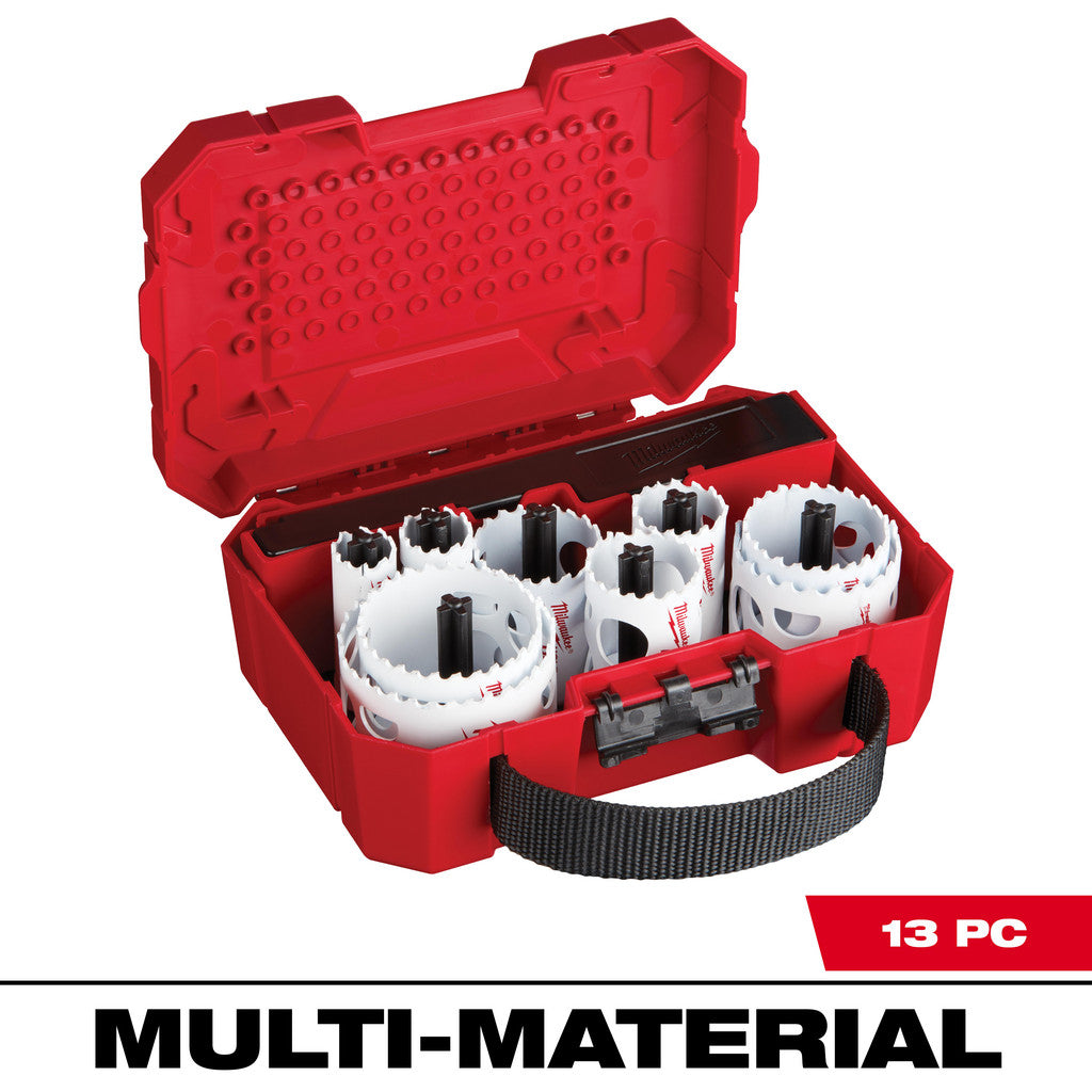 Milwaukee Tool 49-22-4025 13 Pc. HOLE DOZER General-Purpose Hole Saw Kit