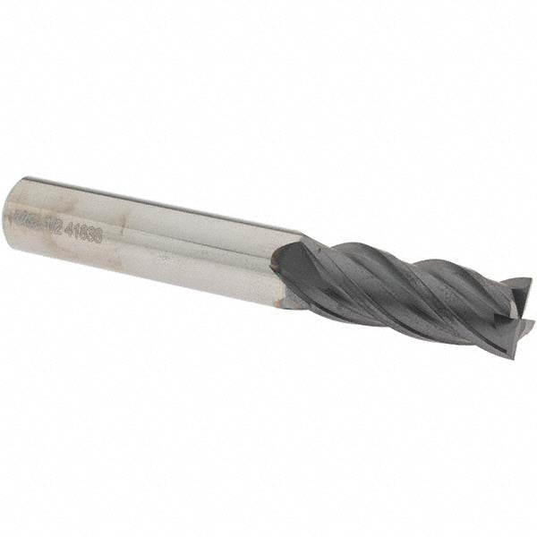 OSG VG441-5009 Square End Mill: 1/2" Dia, 1-1/4" LOC
