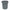 Grainger Utility Container, 55 Gal., Gray (5DMU6)