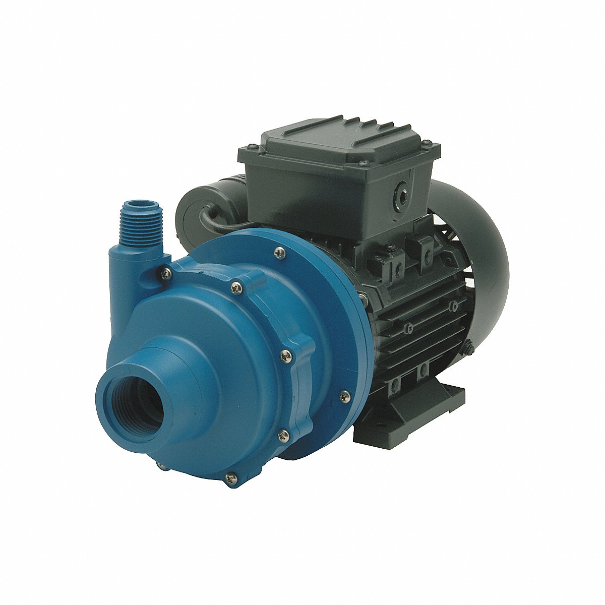 Finish Thompson Magnetic Drive Pump 1/2 in MNPT 1/4 hp PP (DB4P-M613)