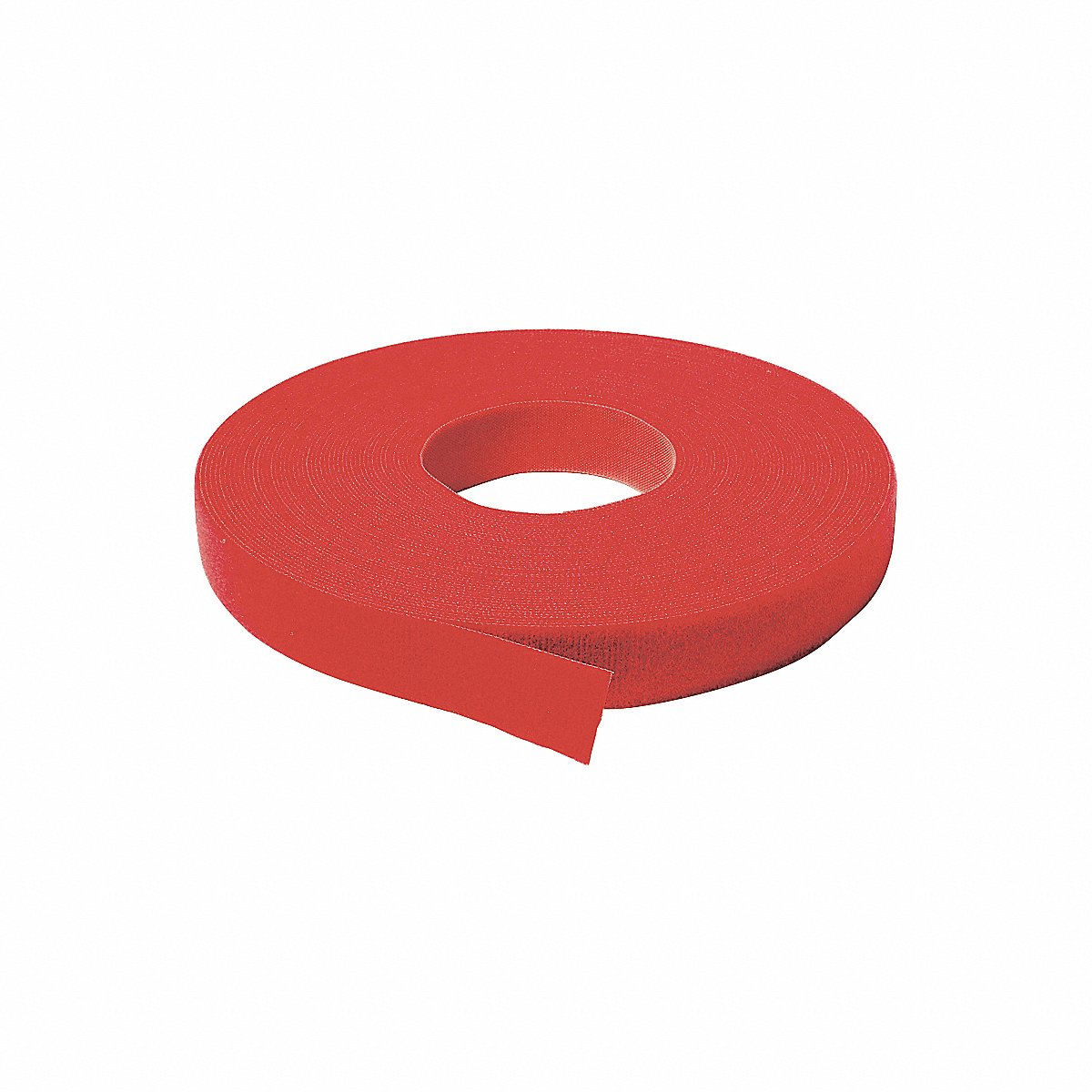 Velcro Brand Hook-And-Loop Cable Tie Roll, 75 Ft, Red, 75 ft (176064)