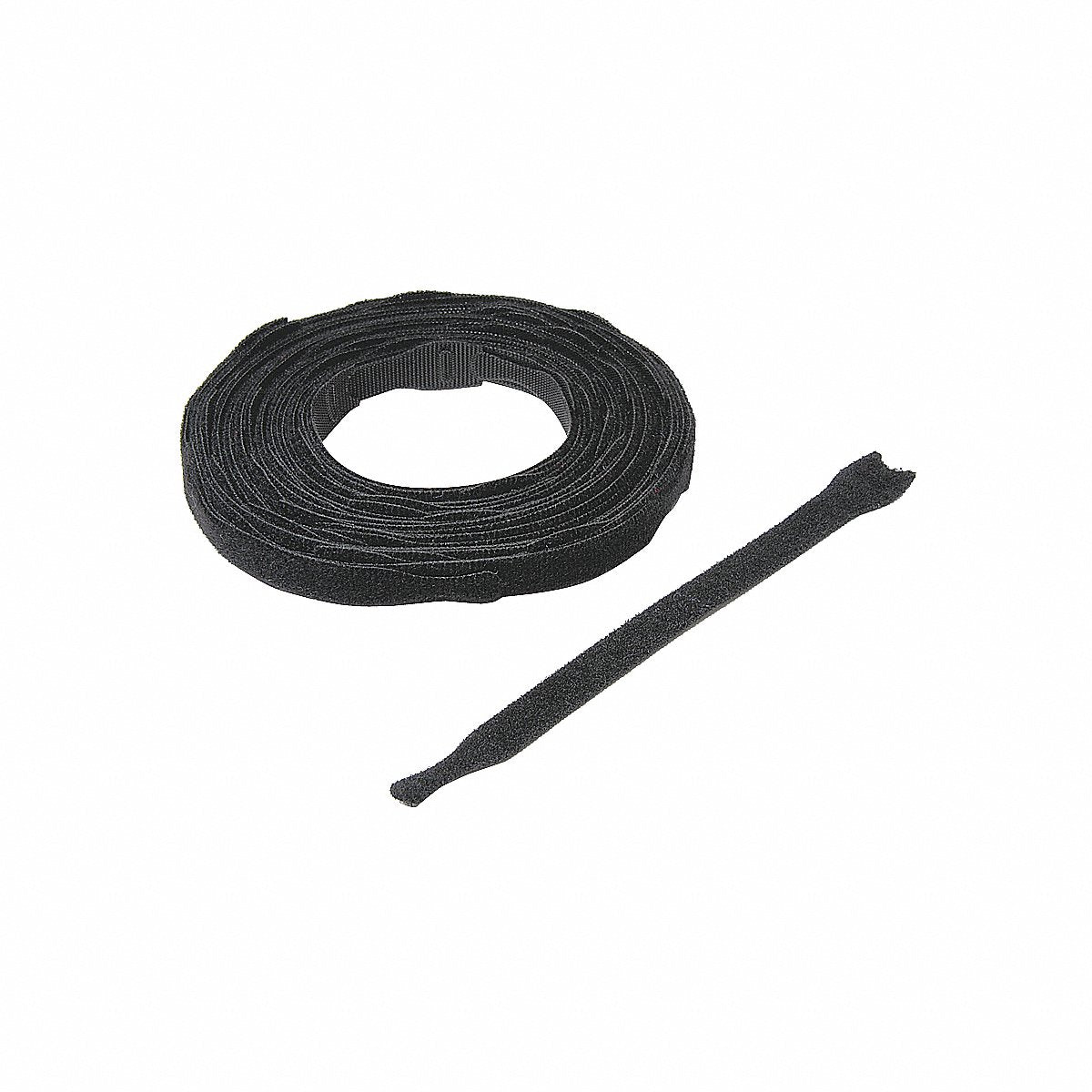 Velcro Brand Perforated  Strap, 12 In, Black, Pk30, 12 in (170782)