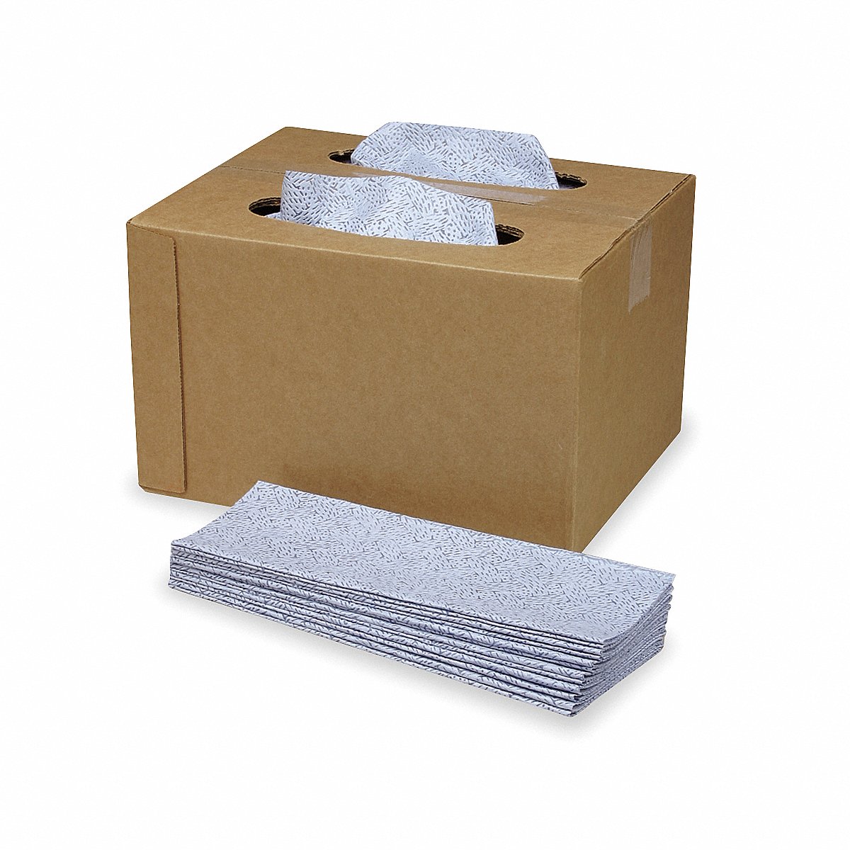 AbilityOne - Towel, Machinery Wiping, Heavy Duty, Blue, 11-1/2" x 16-1/2", 150 Count 7920-01-177-3633: Box, 150 Item(s)