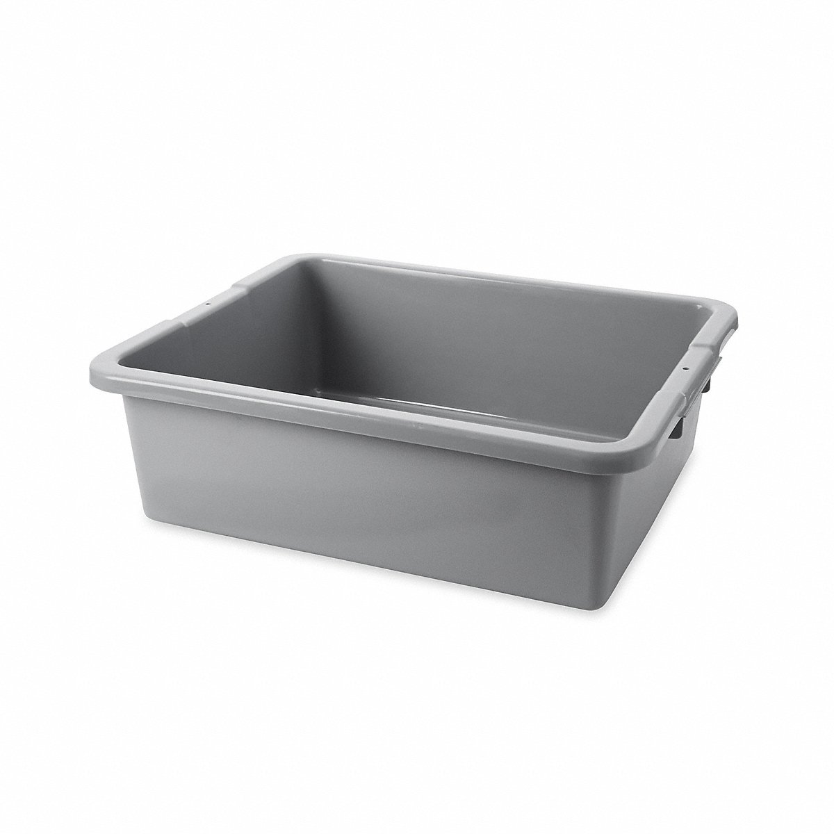 Rubbermaid Commercial Products Nesting Container, Gray, Plastic (FG335100GRAY)