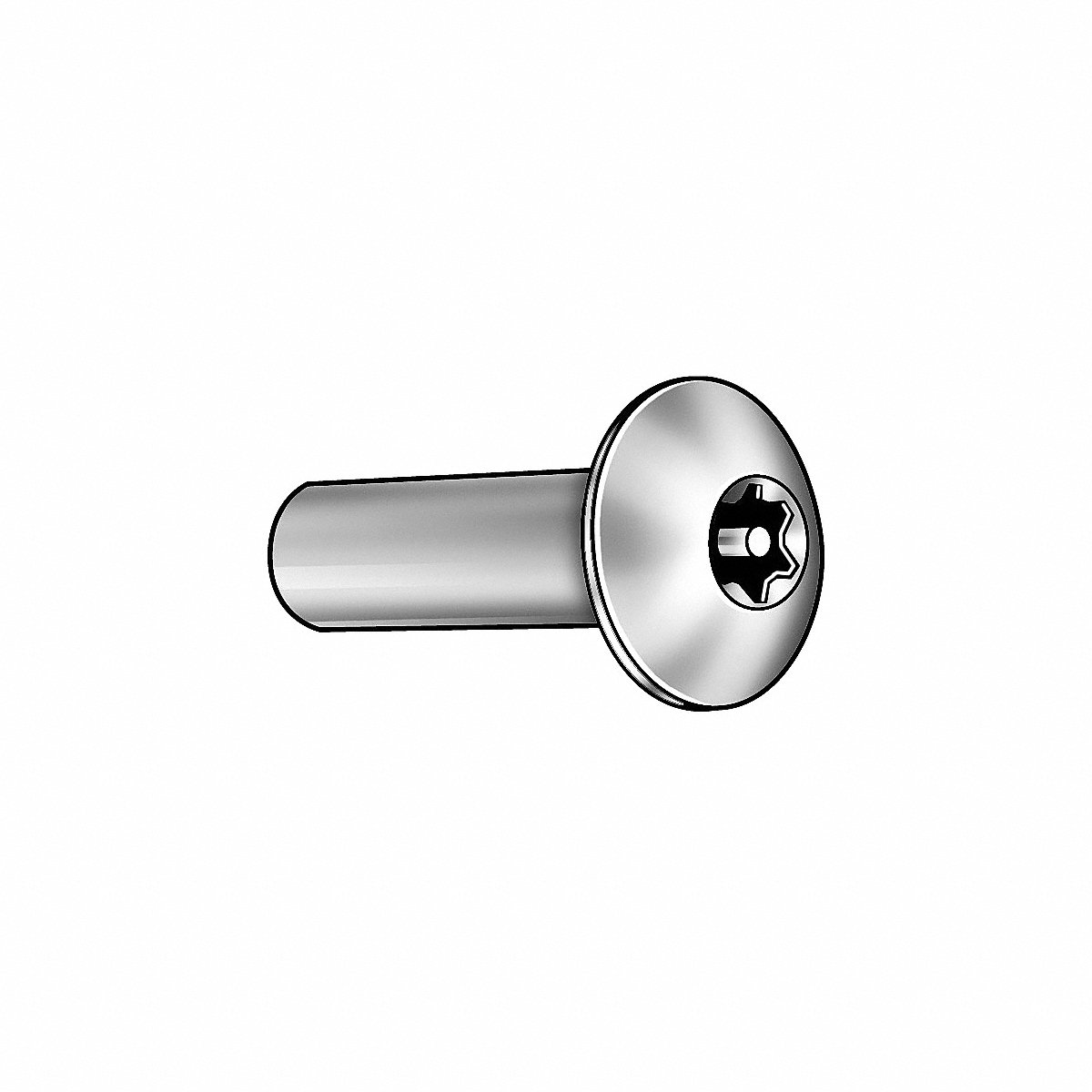 Accurate MFG Products Group Barrel Bolt 1 L 18-8 Stainless Steel #10-24 (Z4416T6S)