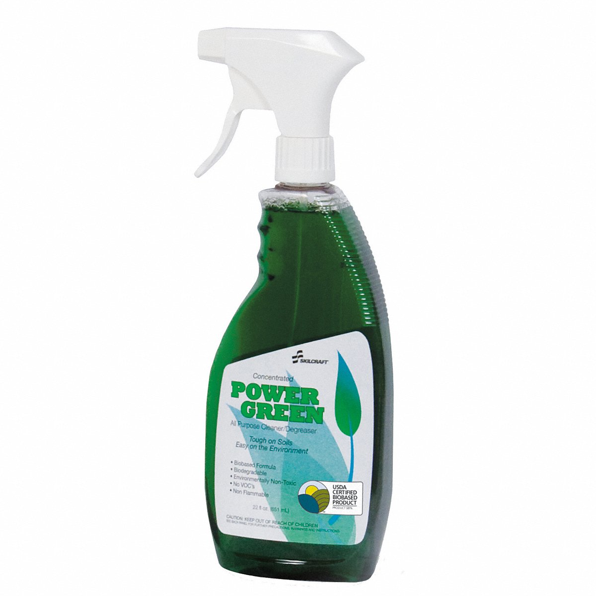AbilityOne® - NSN3738849 - Power Green Cleaner/Degreaser - 22 Ounce Bottles - 12/Box