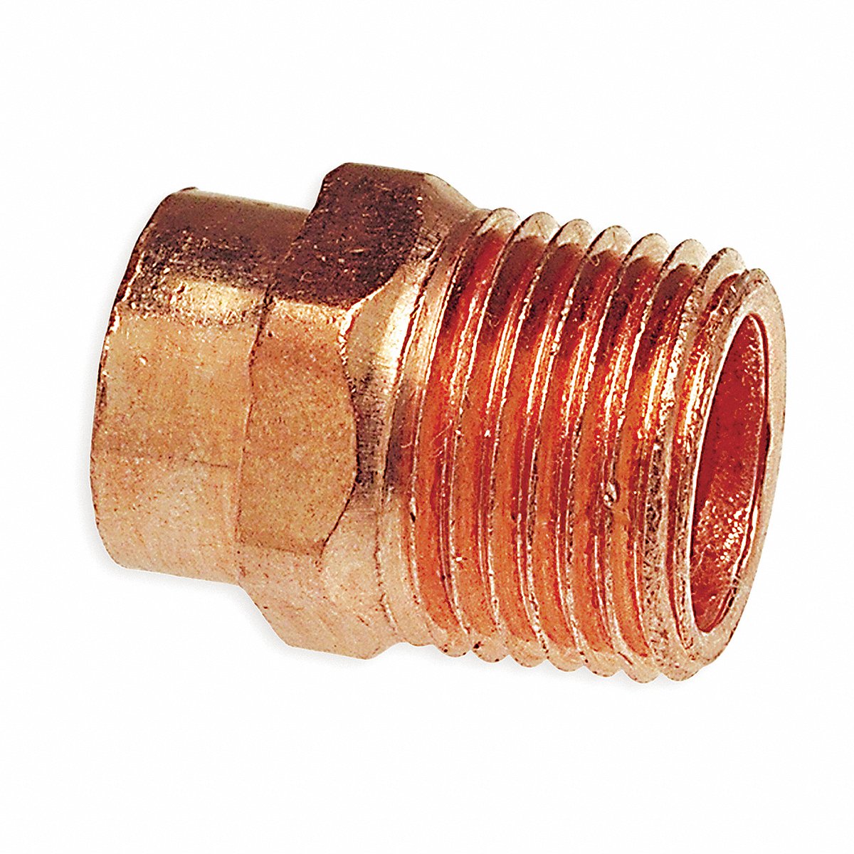 Nibco Adapter, Wrot Copper, 1-1/2" Tube, Cxmnpt, 2" (604 1 1/2)