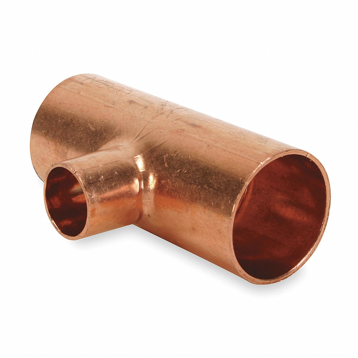 Nibco Reducing Tee, Wrot Cu, 1-1/2"X1-1/2"X1/2", 2" (611 11/2X11/2X1/2)