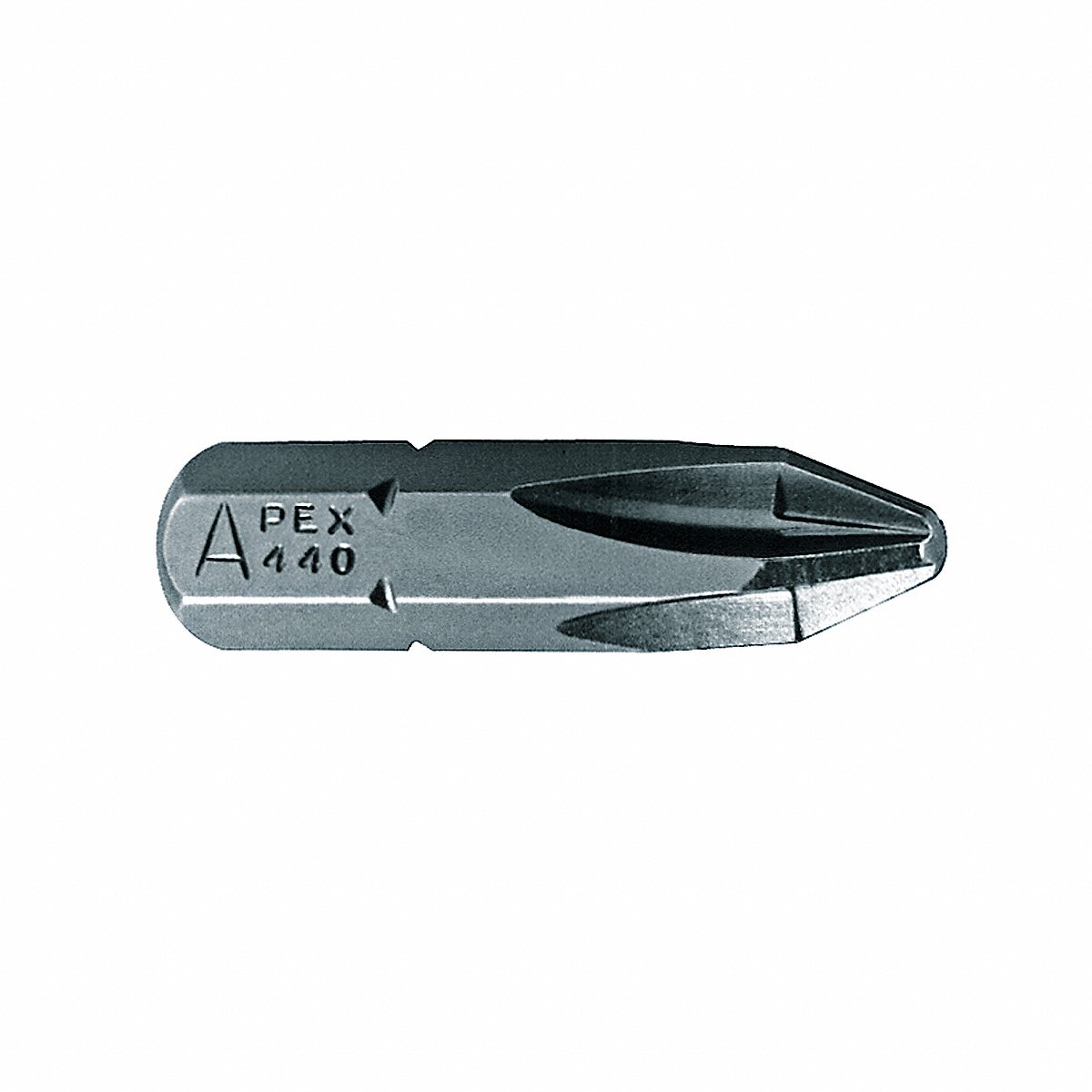 Apex Insertbit, L:1", Pkg5, Bitsize:#1, 1" (446-1X-5PK)