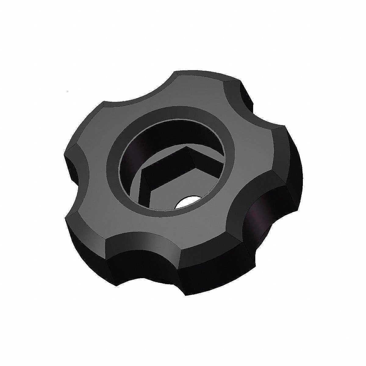 Innovative Components Hand Knob Through Hole (GNH1-HEXF2-----)