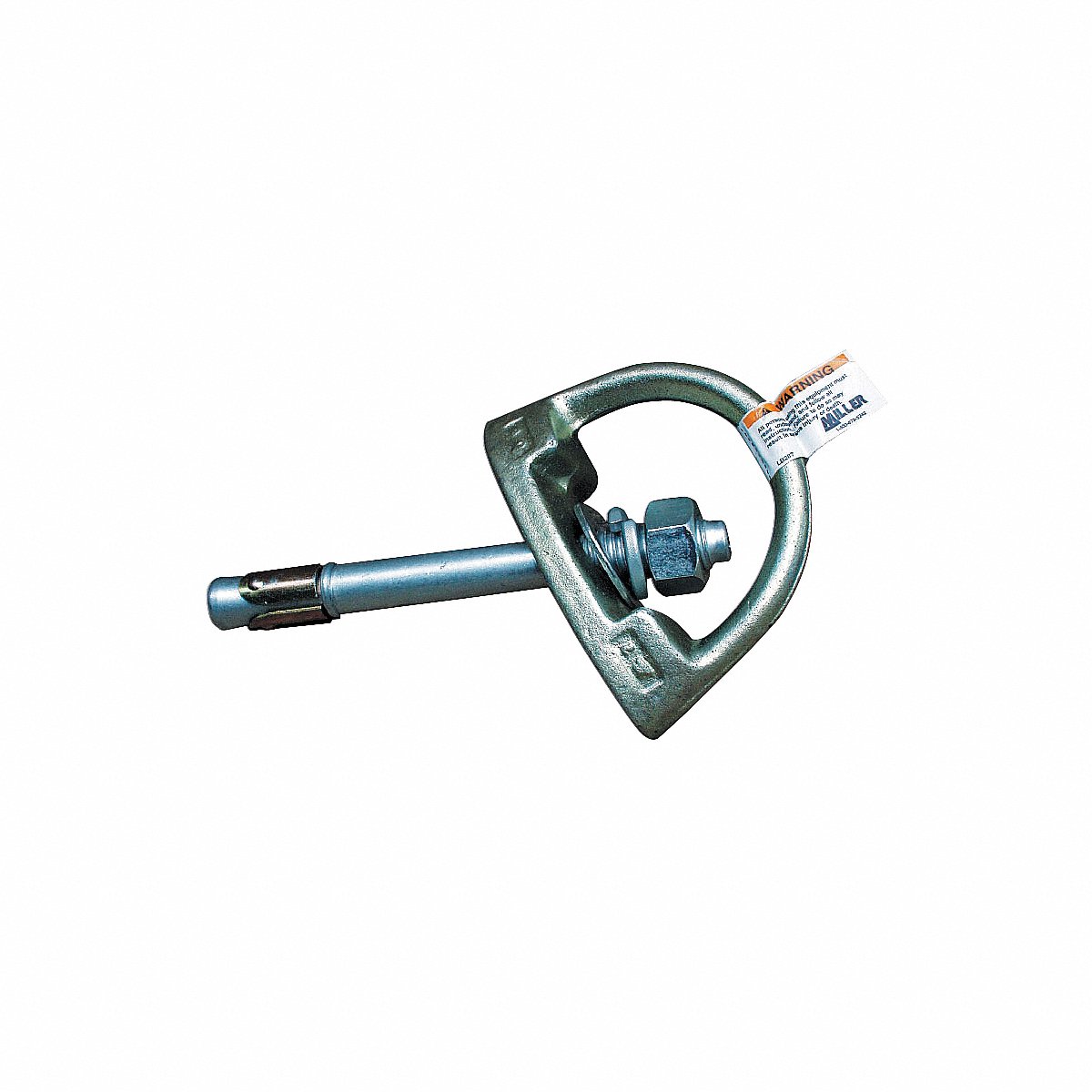 Honeywell Miller D-Bolt Anchor Connector, Stl, 7" L, 1.5"W, 7" (417C/) Pack of 15