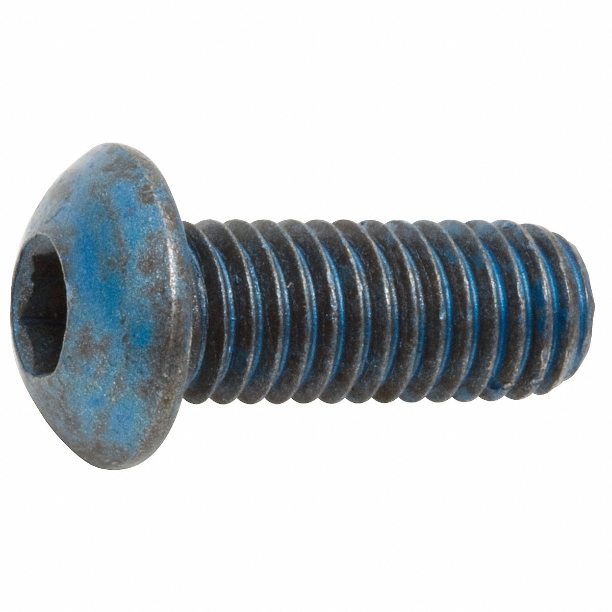 Metric Blue SHCS Steel M 8-1.25 20 mm L PK25 (UST187528)