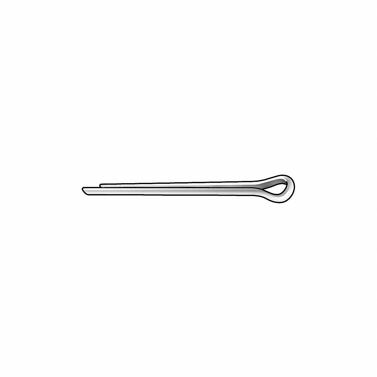Prospect Fastener Corp Cotter Pin 1/16 in dia 1 1/2 in L PK100 (2UHL1)