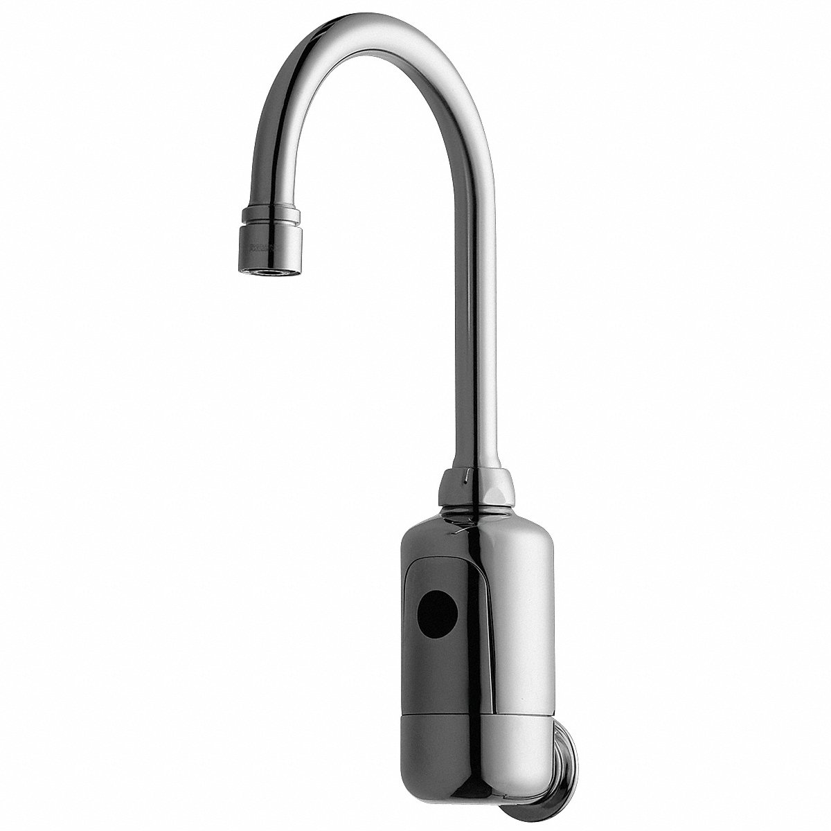 Chicago Faucets Gooseneck, Chrome, Chicago Faucets, 0.5Gpm (WWG116.204.AB.1T)