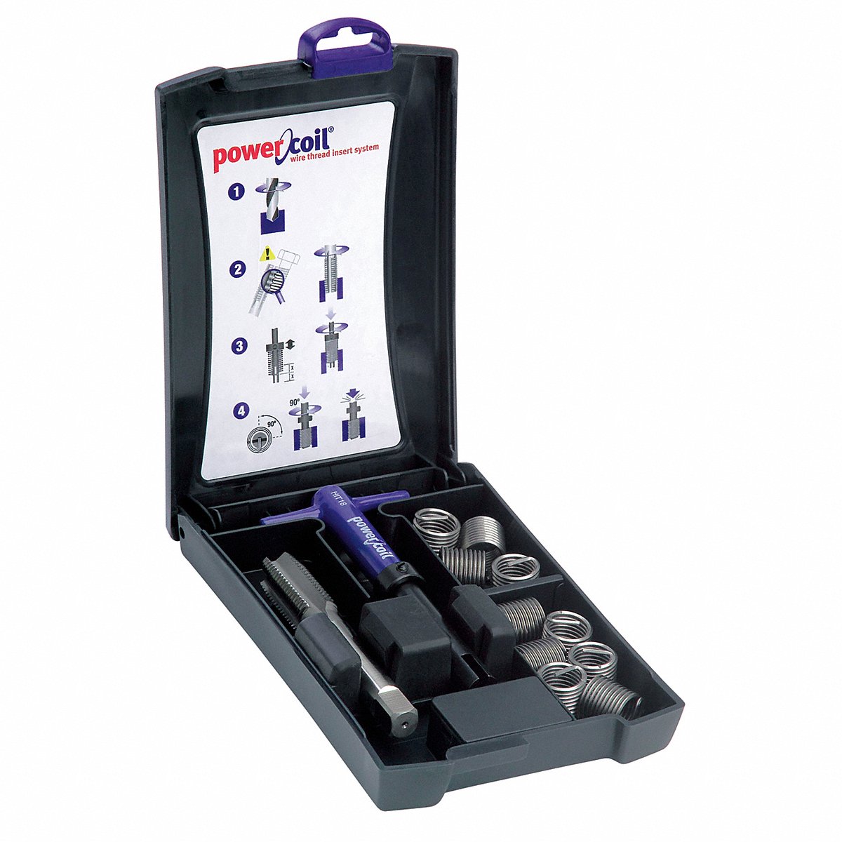 Crossroad Distributor Source Inc. Thread Repair Kit 12 Pieces Stainless Steel (3534-5/8K)