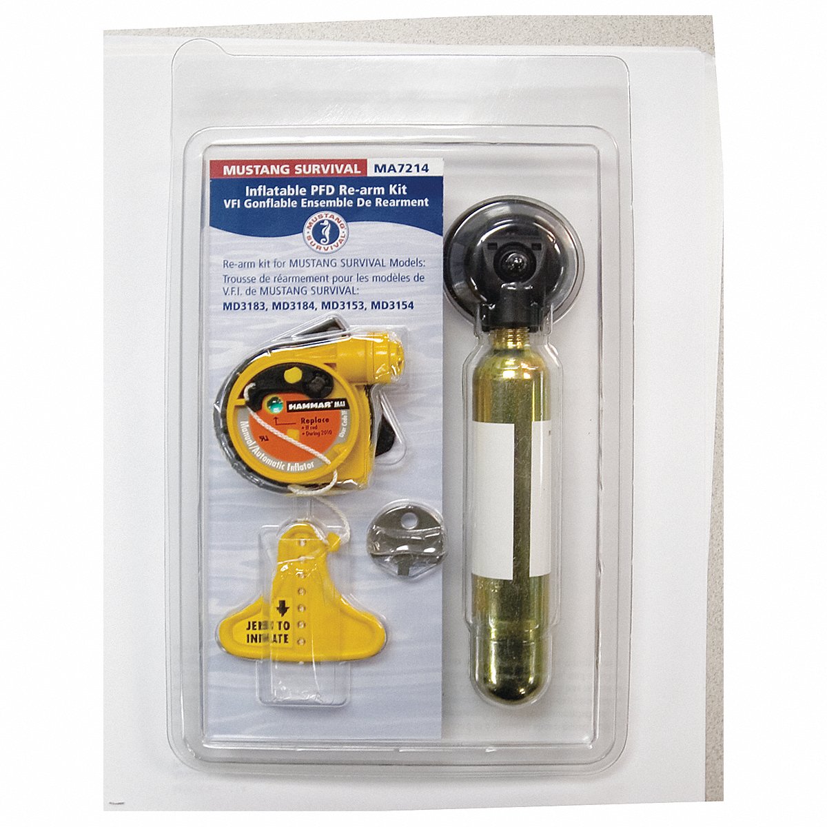 Mustang Survival Pfd Rearming Kit W/Bobbin (MA7214-0-0-102)