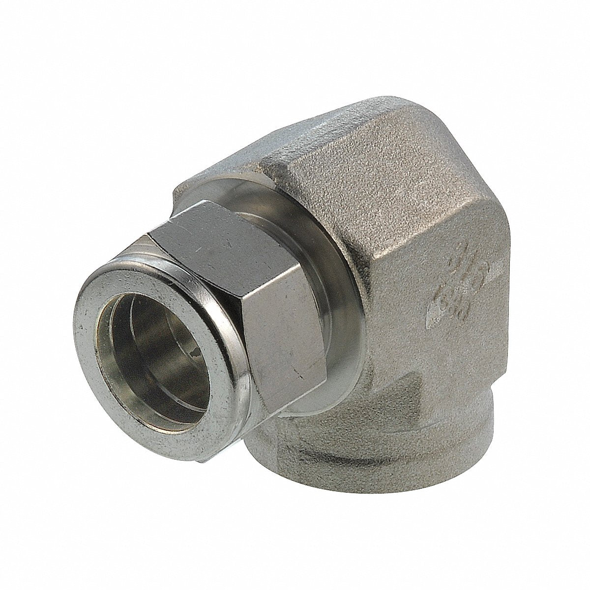 Parker Elbow, 90, Ss, A-Lokxf, 1/2Inx3/8In, 2In (8FEL6N-316)