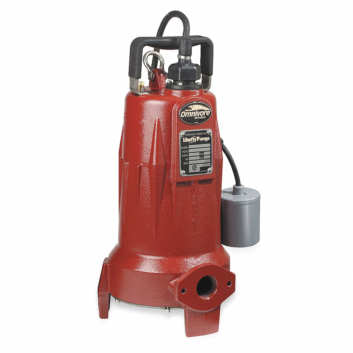 Liberty Pumps Grinder Pump 25 ft Single 208/230 V AC (LSG202A)