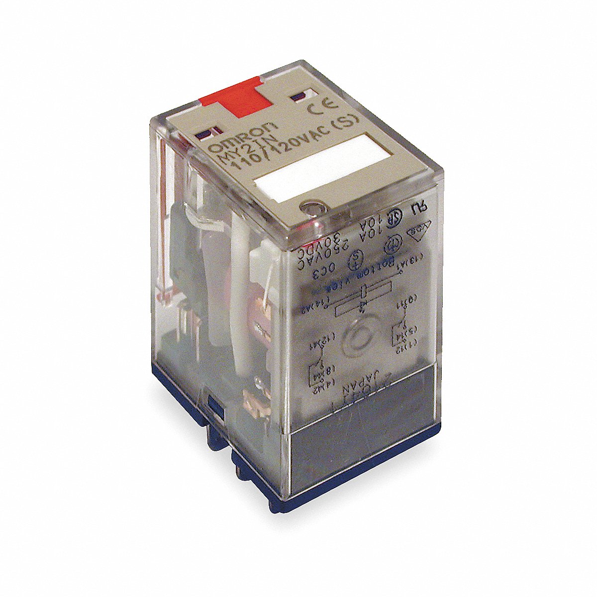 Omron General Purpose Relay 120 VAC 10 A 8 Pins (MY2IN-AC110/120(S))