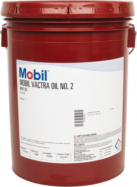 Mobil 105480 Way Oil: Vactra #2, 5 gal Pail