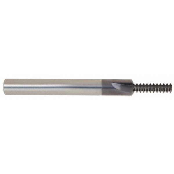 Scientific Cutting Tools TM170-20A Straight Flute Thread Mill: 1/4-20, Internal, 3 Flutes, 1/4" Shank Dia, Solid Carbide