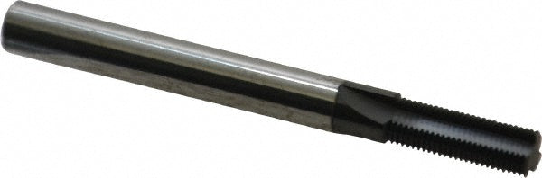 Scientific Cutting Tools TM235-40A Straight Flute Thread Mill: 5/16-40, Internal, 3 Flutes, 1/4" Shank Dia, Solid Carbide