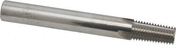 Scientific Cutting Tools TM 382-18NPT Straight Flute Thread Mill: 1/4-18 & 3/8-18, External & Internal, 4 Flutes, 7/16" Shank Dia, Solid Carbide
