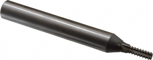 Scientific Cutting Tools TM.350-20 Straight Flute Thread Mill: 7/16-20, External & Internal, 4 Flutes, 3/4" Shank Dia, Solid Carbide