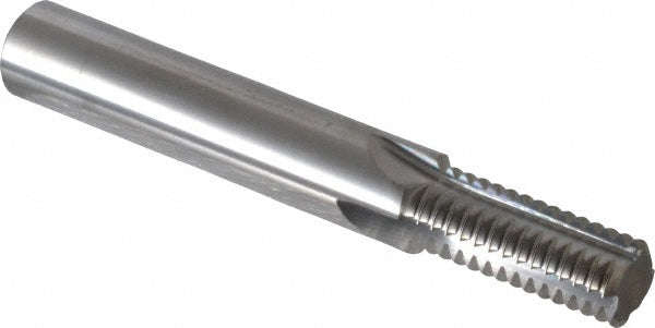 Scientific Cutting Tools TM 14-2MM Straight Flute Thread Mill: Internal, 4 Flutes, 1/2" Shank Dia, Solid Carbide