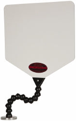 Cedarberg 8550-420 Base & Shield: Polycarbonate, 9" Wide, 9" Long, 1/8" Thick