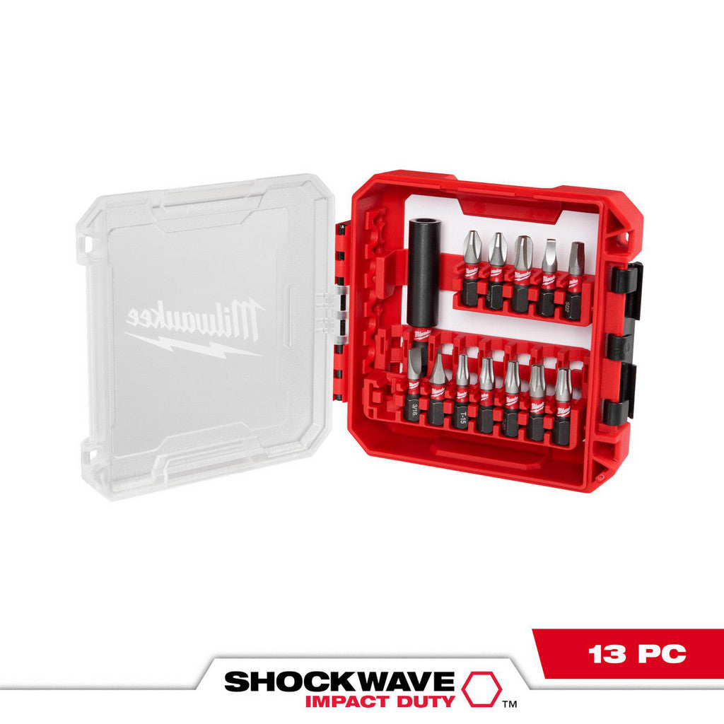 Milwaukee Tool 48-32-4035 13 Pc. SHOCKWAVE Impact Duty Driver Bit Set