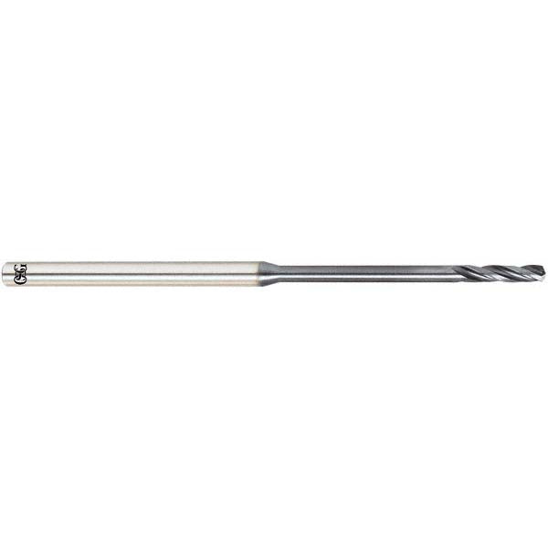 OSG 8569010 Extra Length Drill Bit: 1.00 mm (0.0394"), 140 deg Point, Solid Carbide