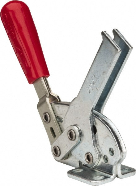 De-Sta-Co 2027-U Manual Hold-Down Toggle Clamp: Horizontal, 840.00 lb Capacity, U-Bar, Flanged Base