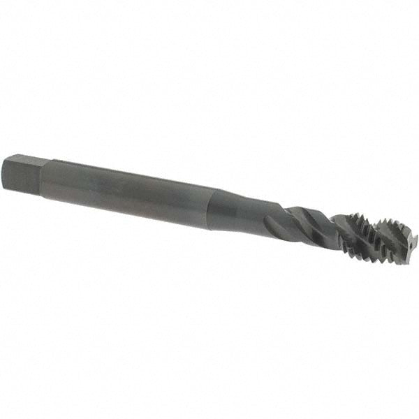OSG 2291801 Spiral Flute Tap: M10x1.5, Metric Coarse, 3 Flute, Modified Bottoming Chamfer, 6H Class of Fit, Vanadium High-Speed Steel, Oxide Finish