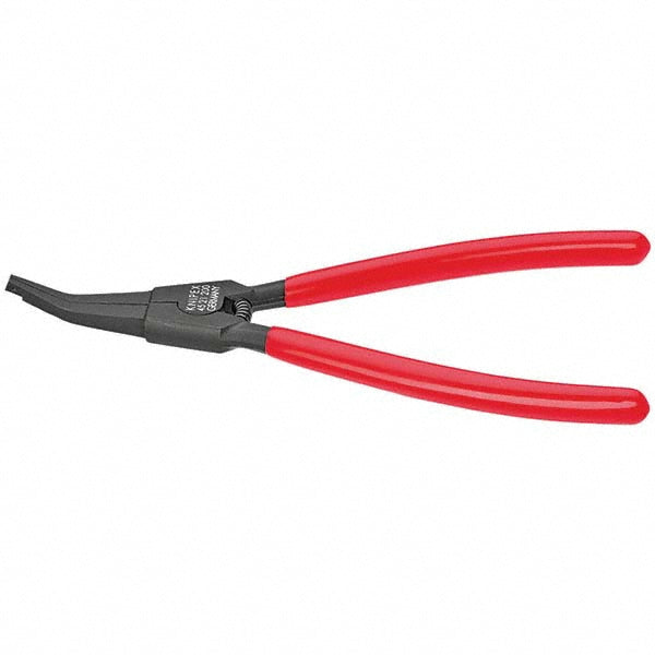 Knipex 4521200 Retaining Ring Pliers; Tool Type: Large Retaining Rings; Type: Internal/External; Tip Angle: 30; Tip Diameter (Decimal Inch): 0.4688; Ring Diameter Range (Inch): 1/8 to 3/8; Overall Length (mm): 200.00
