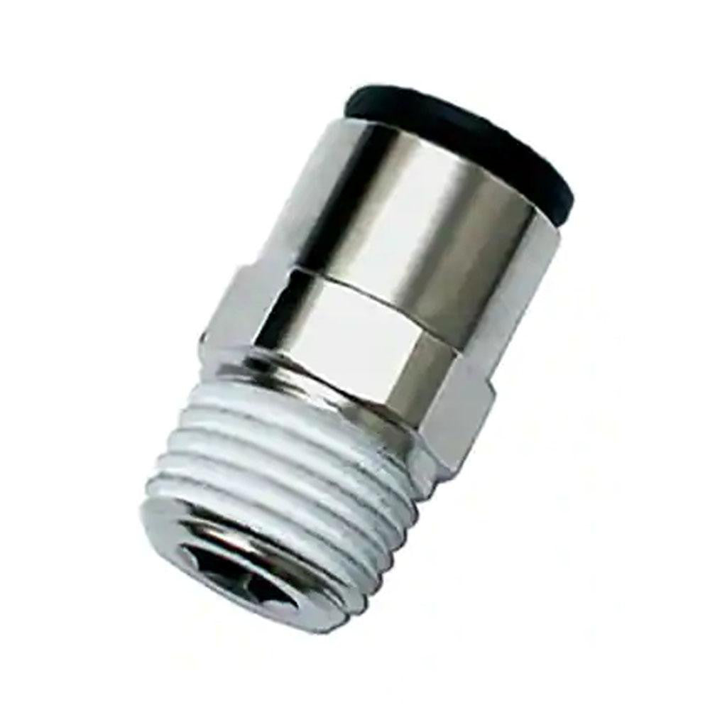 Legris 3175 08 21 Push-to-Connect Tube x Male x Tube x Male BSPT Connector: BSPT, 5/16" Tube OD