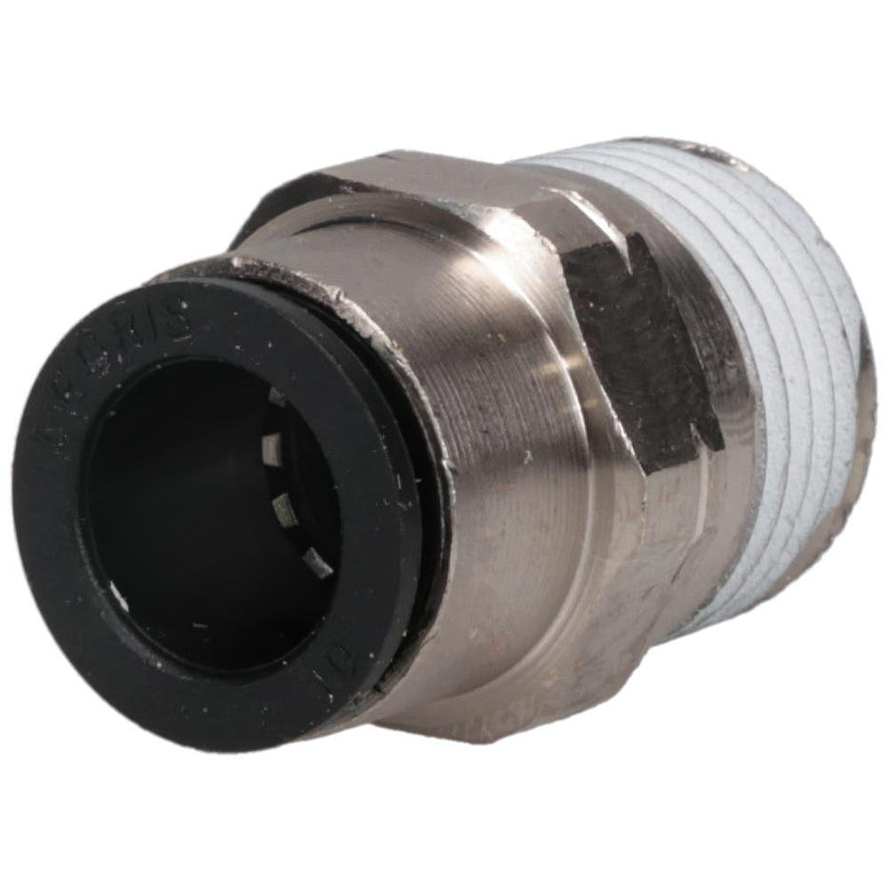 Legris 3175 10 18 Push-to-Connect Tube x MNPT x Tube x Male Connector: NPT, 10 mm Tube OD