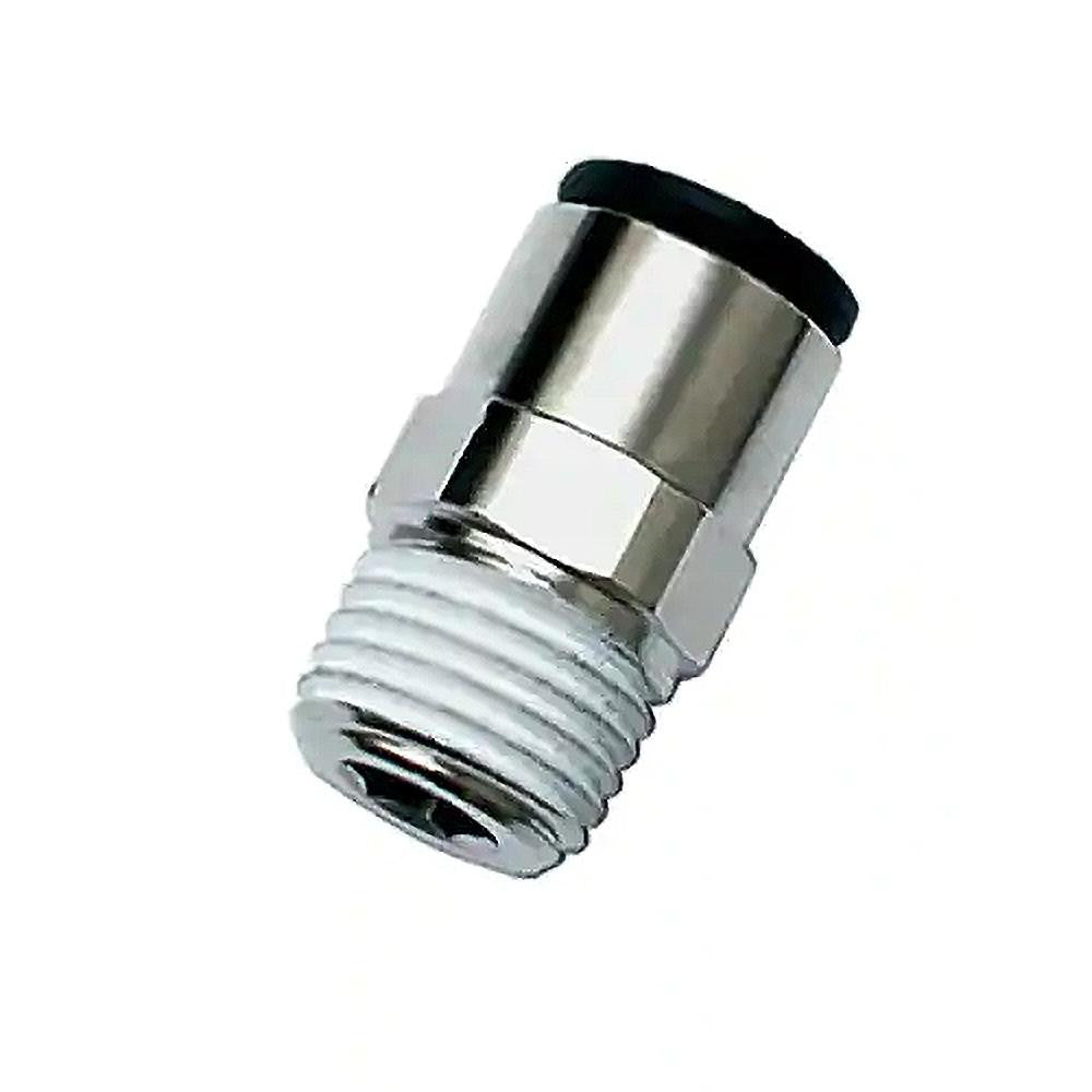 Legris 3175 10 22 Push-to-Connect Tube x MNPT x Tube x Male Connector: NPT, 10 mm Tube OD