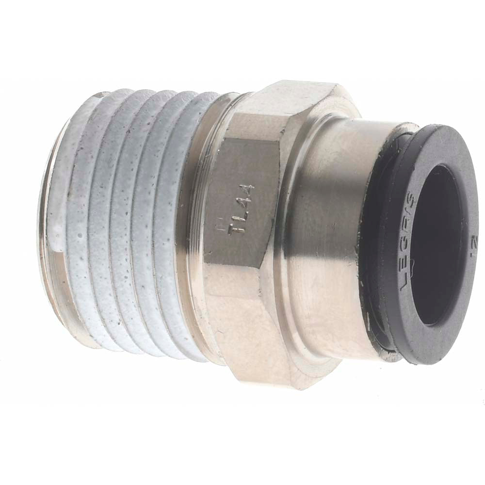 Legris 3175 12 22 Push-to-Connect Tube x MNPT x Tube x Male Connector: NPT, 12 mm Tube OD