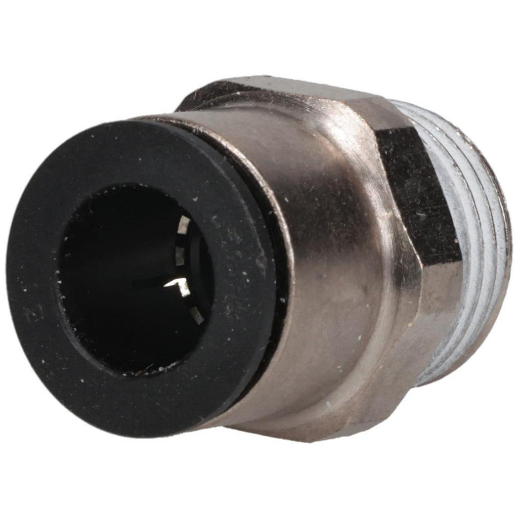 Legris 3175 62 21 Push-to-Connect Tube x Male x Tube x Male BSPT Connector: BSPT, 1/2" Tube OD