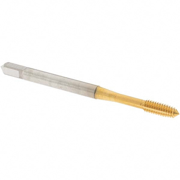 OSG 1400108305 Thread Forming Tap: #5-40 UNC, 3B Class of Fit, Plug Chamfer, Cobalt, TiN Finish
