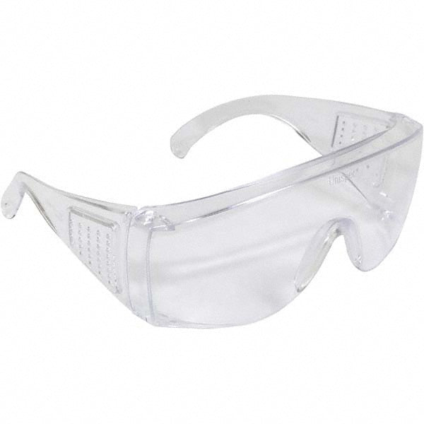 KleenGuard 25646 Safety Glasses: Uncoated, Polycarbonate, Clear Lenses, Full-Framed