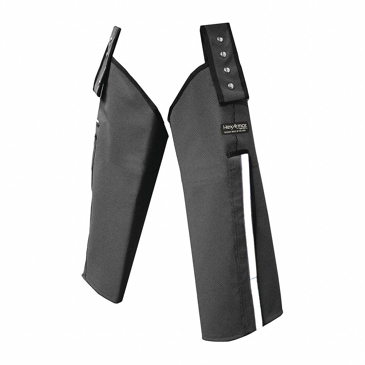 Hexarmor Single Layer Safety Chaps x L Blk/Gray PR (9915-XL (10))