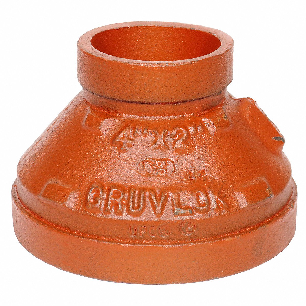 Anvil International, LLC Coupling, Ductile Iron, 4 X 3 In, Grooved, 3 in (0390028660)
