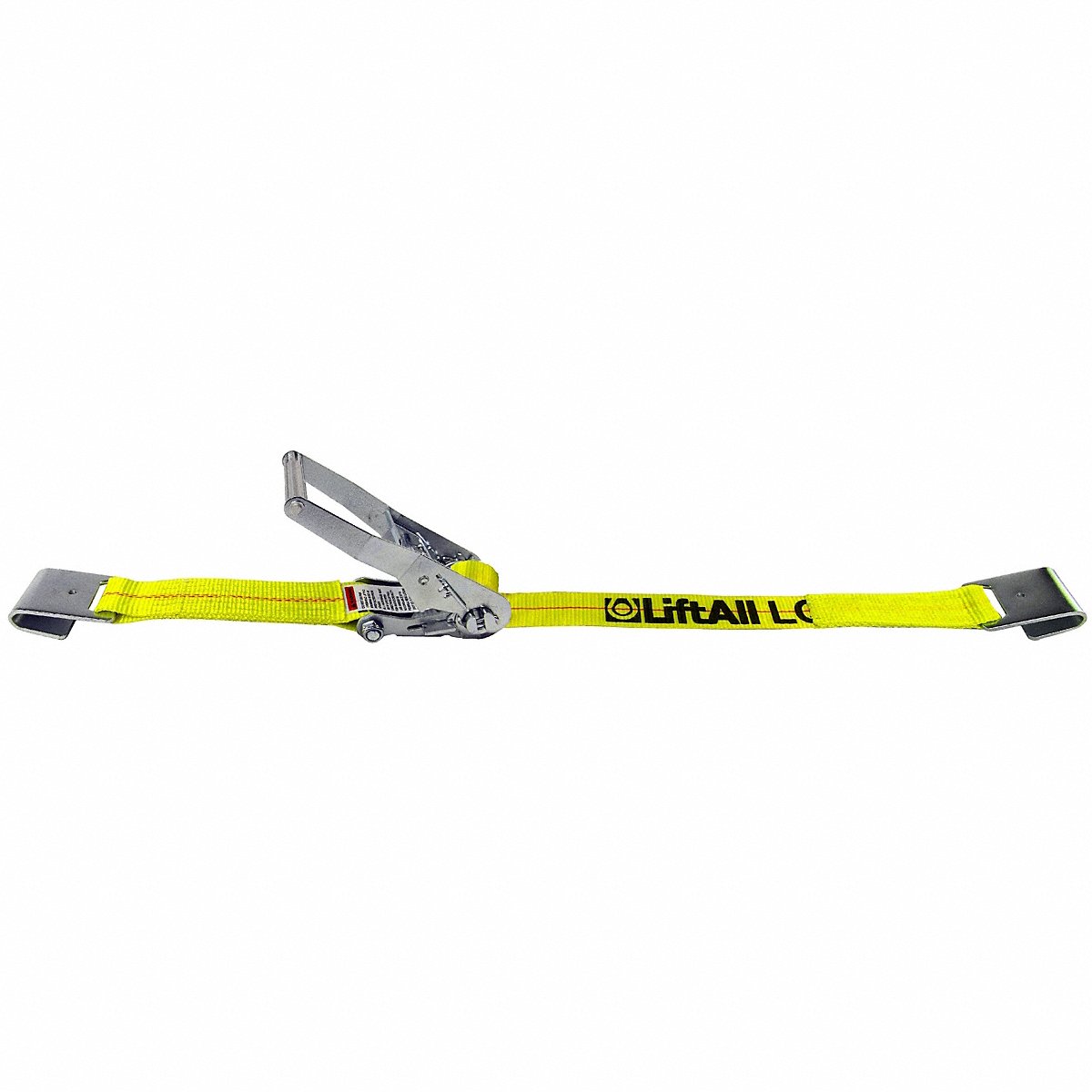 Lift-all M 6855 Tie Down Strap Flat-Hook Yellow (61002)