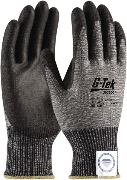 PIP 19-D326/XXL Cut, Puncture & Abrasion-Resistant Gloves: G-Tek 3GX 19-D326, Size 2X-Large, ANSI Cut A3, ANSI Puncture 3, Polyurethane, Dyneema Pheonix