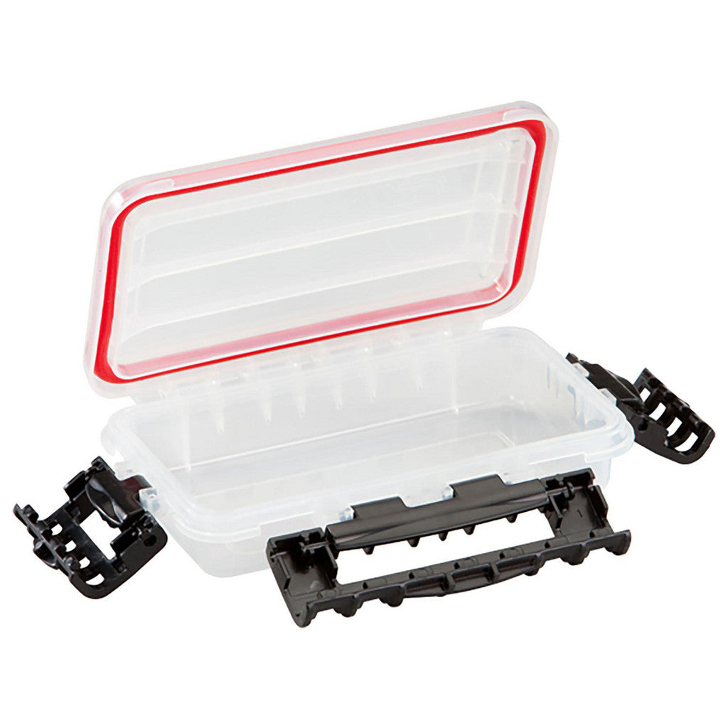 Plano Molding 344010 Small Parts Boxes & Organizers; Product Type: Compartment Box; Lock Type: Positive Snap; Width (Inch): 5; Depth (Inch): 1-3/4; Number of Dividers: 0; Removable Dividers: No